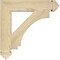 Ekena Millwork Imperial Arts & Crafts Rough Sawn Bracket, Douglas Fir, 4"W x 22"D x 22"H BKT04X22X22IMP03RDF - alternate 2
